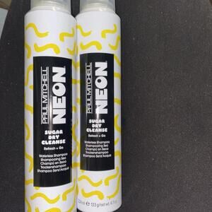 NEW PAUL MITCHELL NEON SUGAR DRY CLEANSE REFRESH + GO 4.7 OZ  Lot of 2 #750